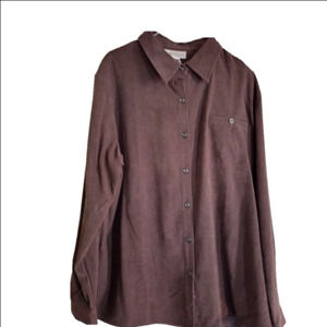 Chadwicks 16 women's button down super soft